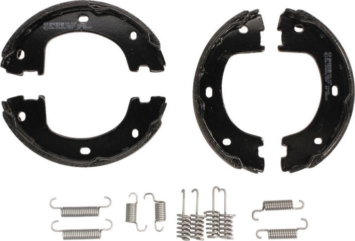 BOSCH 0 986 487 751 - Komplet kočionih papuča, ručna kočnica eurospona.rs